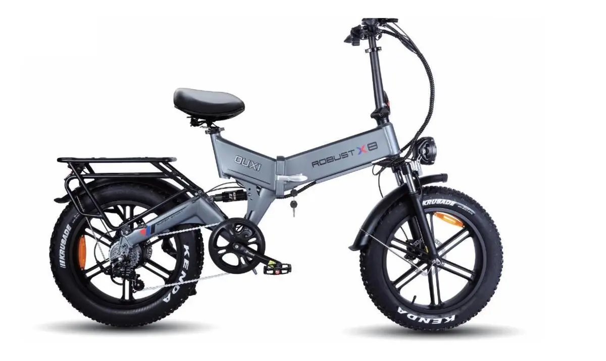 OUXI X8 electric bicycle with visible battery and motor for Global / Folding